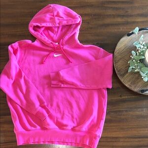 Nike Women's Vibrant Pink Hoodie